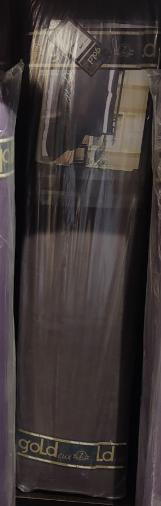 Тканина для постільної білизни Бязь "Gold" Lux однотонна GLchocolate (50м)