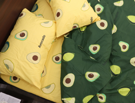 Євро-максі набір постільної білизни 200*220 із Бязі "Gold" №151328AB Черешенка™