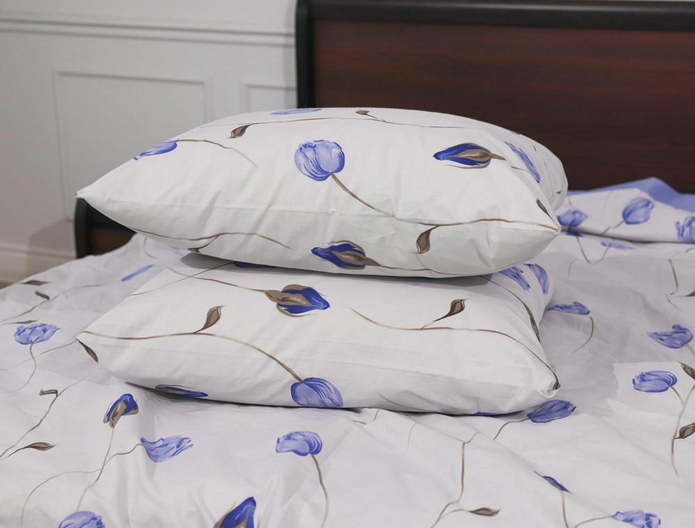 Семейный набор хлопкового постельного белья из Бязи "Gold" №151197АВ Черешенка™