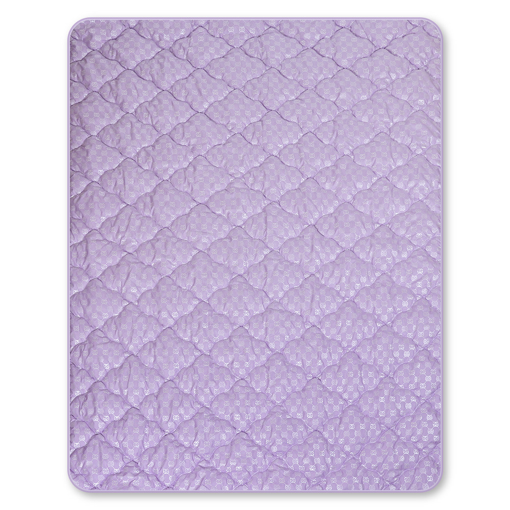 Полуторна літня ковдра мікрофібра/холофайбер №41127