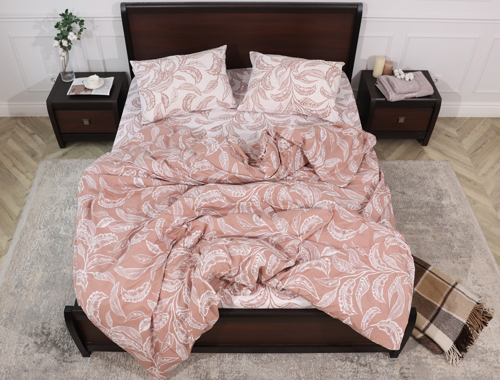 Семейный набор хлопкового постельного белья из Бязи "Gold" №158053AB Черешенка™