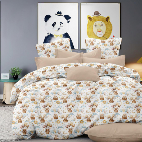 Ткань для постельного белья Бязь "Gold" Lux детская GL17640