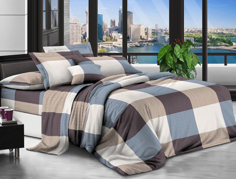 Семейный набор постельного белья 240*220 из поликотона №2010146 Черешенка™