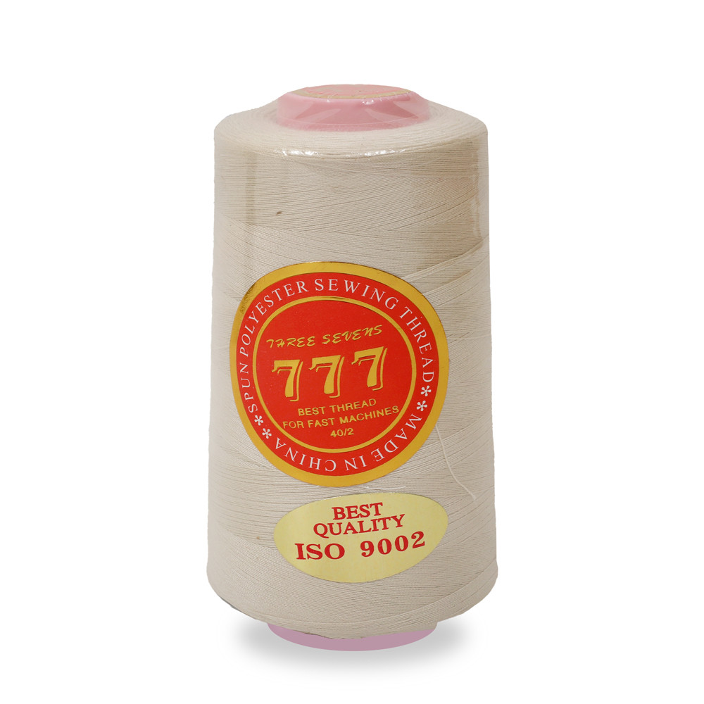 Нитки 777 40/2 165 бежевий