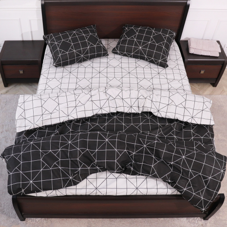 Евро макси набор постельного белья 200*220 из Бязи "Gold" №152406AB Черешенка™