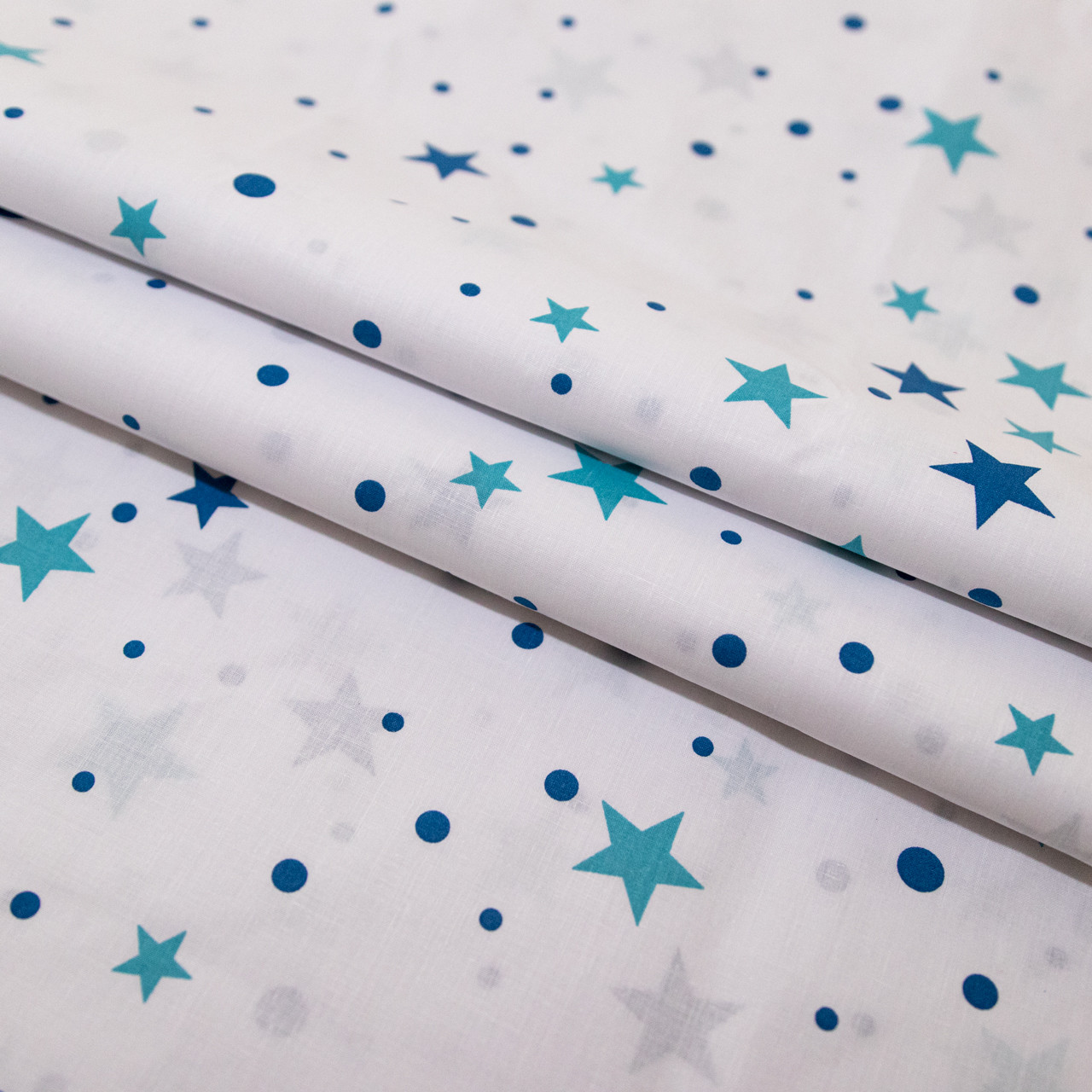 Ткань для постельного белья Бязь "Gold" Lux "Белый медведь" GL1516 (A+B) - (50м+50м)