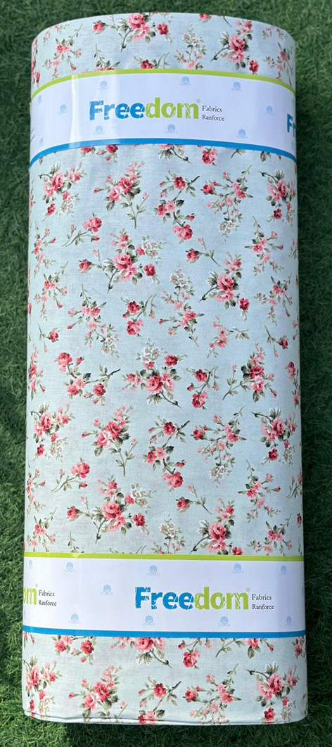 Тканина для постільної білизни Ранфорс R-11-72pink (30м)