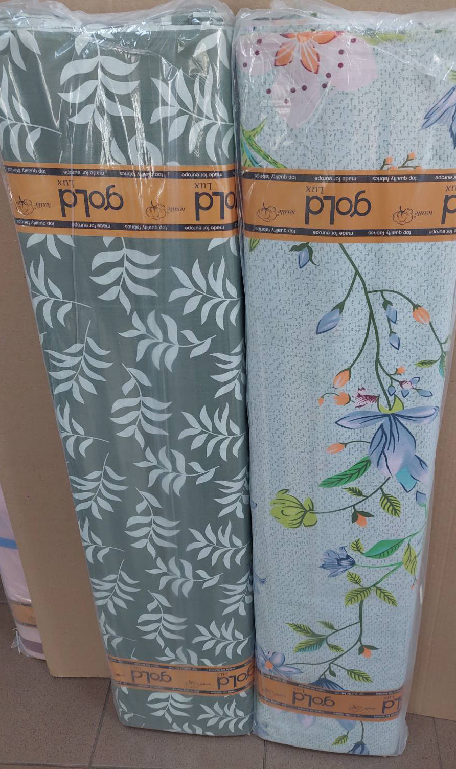 Ткань для постельного белья Бязь "Gold" Lux GL1905 (A+B) - (50м+50м)