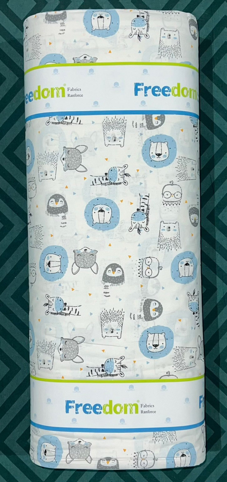 Ткань для постельного белья Ранфорс R-11-55 (30м)