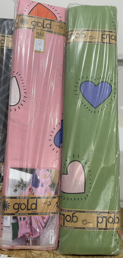 Ткань для постельного белья Бязь "Gold" Lux GL2008 (A+B) - (50м+50м)