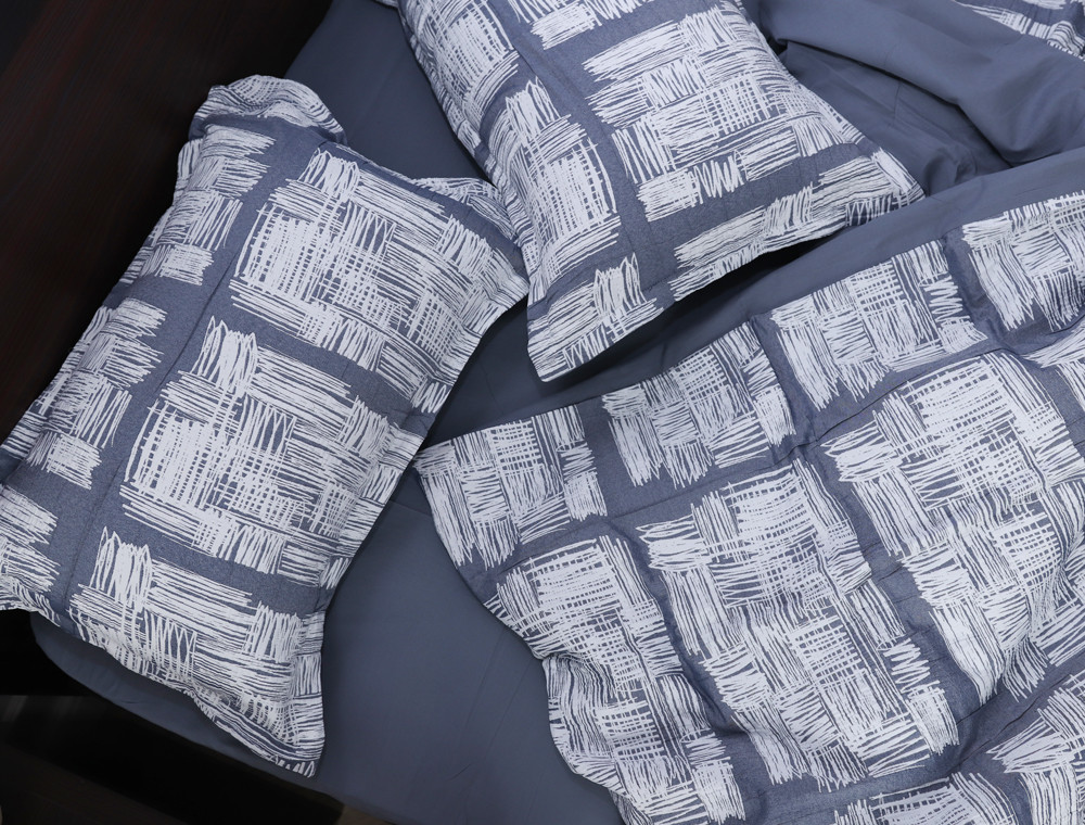 Евро макси набор постельного белья 200*230 из Муслина №600-26 Черешенка™