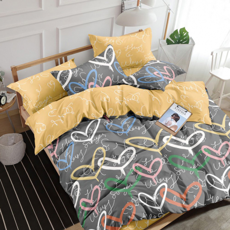 Ткань для постельного белья Бязь "Gold" Lux GL1842 (A+B) - (50м+50м)