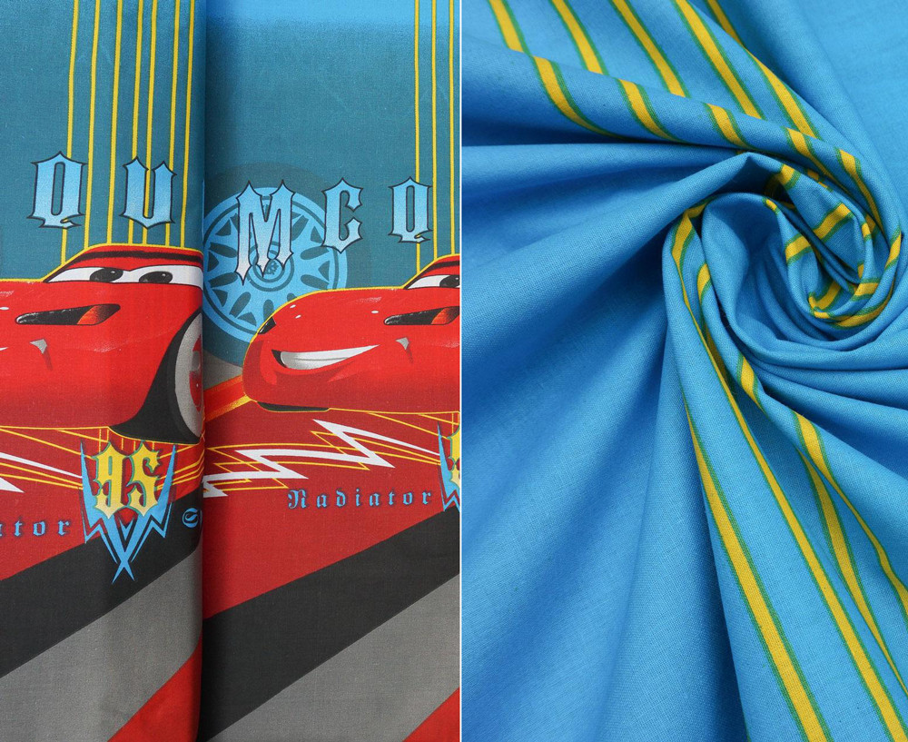 Ткань для постельного белья Бязь "Gold" Lux детская GLB4966