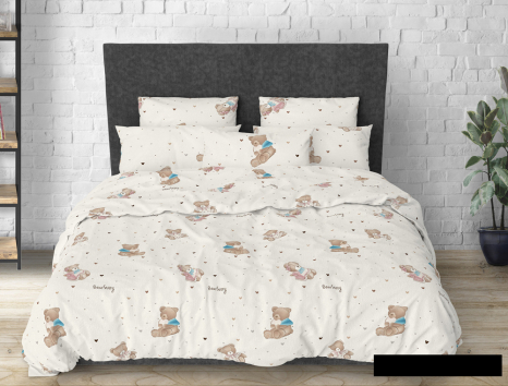 Ткань для постельного белья Бязь "Gold" Lux детская GLB51450