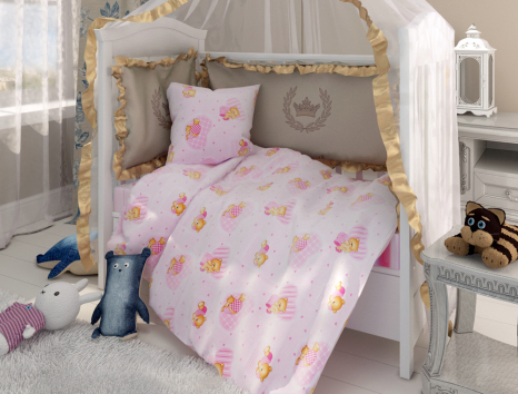 Тканина для постільної білизни Бязь "Gold" Lux дитяча GLB050