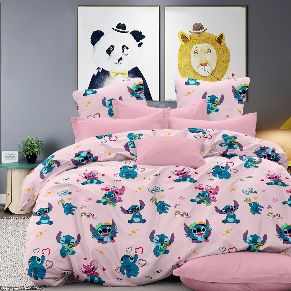 Полуторний набір постільної білизни 150*220 із Бязі "Gold" №1618212 Черешенька™