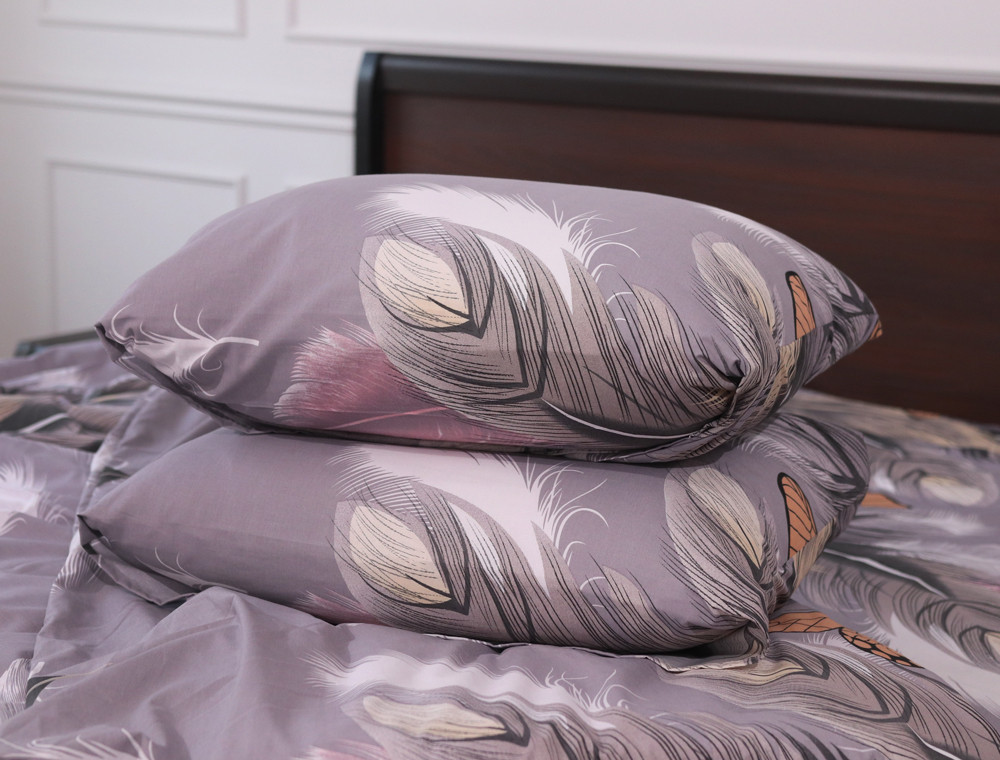 Євро-максі набір постільної білизни 200*220 із Бязі "Gold" №151723 Черешенька™