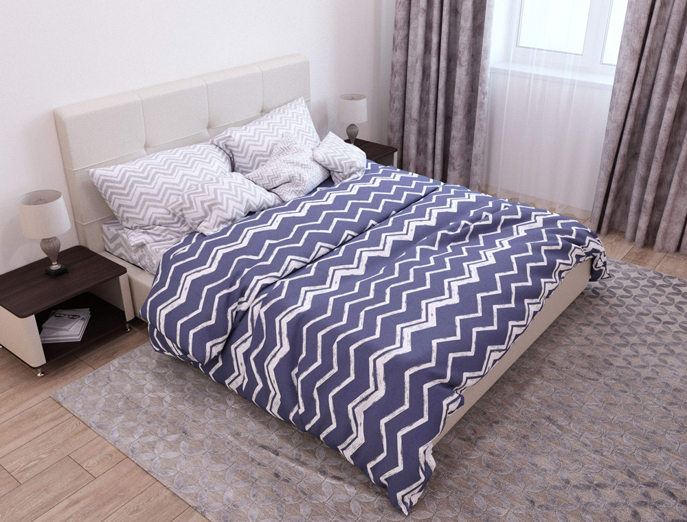 Ткань для постельного белья Бязь "Gold" Lux GL4093 (A+B) - (50м+50м)