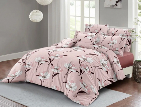 Семейный набор хлопкового постельного белья из Бязи "Gold" №155028 Черешенка™