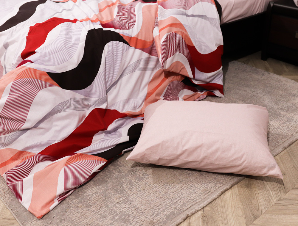 Двоспальний набір постільної білизни 180*220 із Бязі "Gold" №158181AB Черешенка™