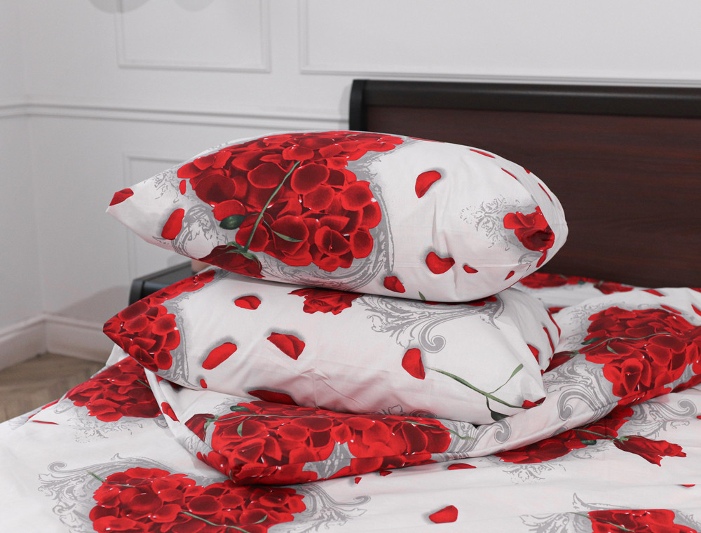 Полуторный набор постельного белья 150*220 из Бязи "Gold" №157603 Черешенка™