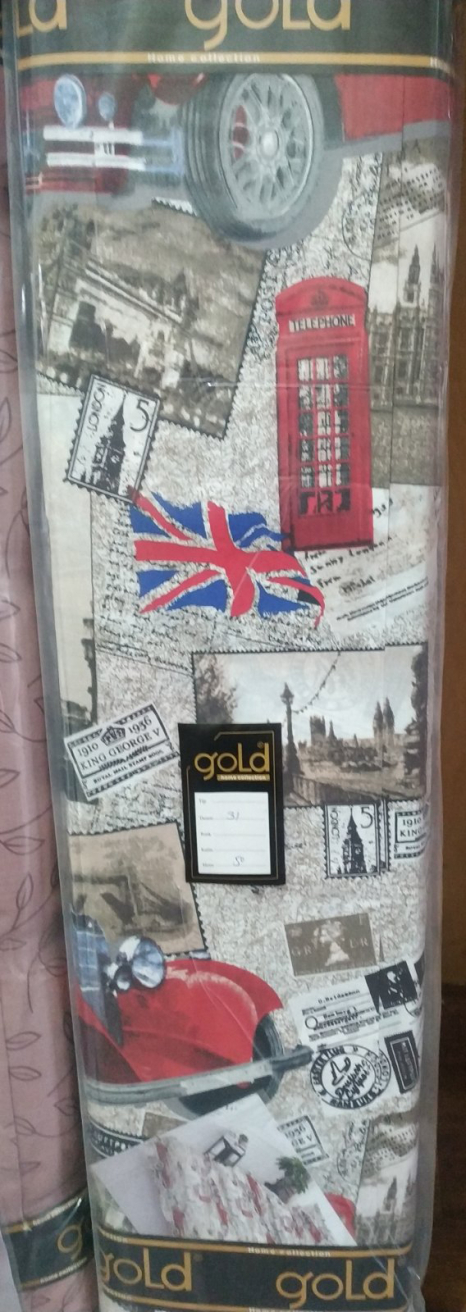 Тканина для постільної білизни Бязь "Gold" Lux дитяча "Автомобілі" GLB061