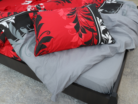 Полуторний набір постільної білизни 150*220 із Бязі "Gold" №15306777 Черешенка™