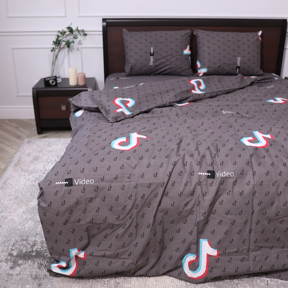 Євро-максі набір постільної білизни 200*220 із Бязі "Gold" №153798 Черешенка™