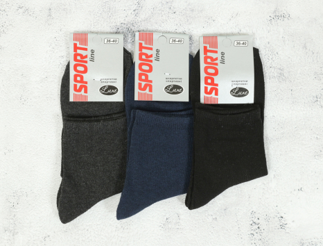Жіночі шкарпетки Luxe Sport Line (36-40) №SL4010