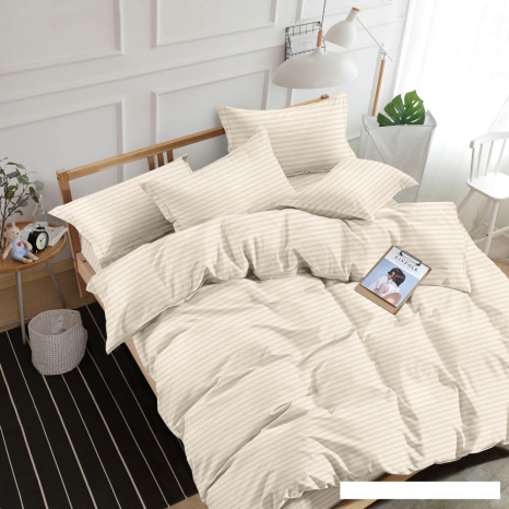 Ткань для постельного белья Страйп-сатин SS0907/220 (60м)