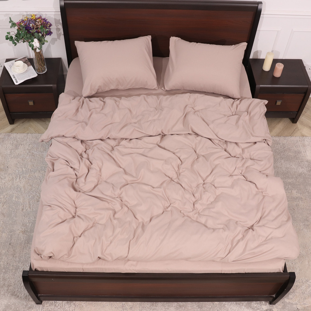 Двоспальний набір постільної білизни 180*220 із мікрофібри №200007 Черешенка™