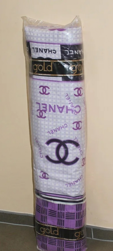 Ткань для постельного белья Бязь "Gold" Lux "Lady KO от Chanel" GL379