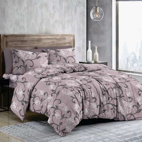 Ткань для постельного белья Бязь "Gold" GL11050pink