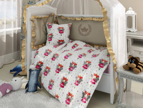 Ткань для постельного белья Бязь "Gold" Lux детская GLB120