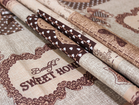 Сімейний набір постільної білизни із Бязі "Gold" №15205 Черешенка™