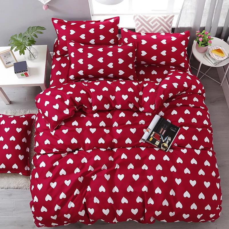 Двоспальний набір постільної білизни 180*220 із Бязі "Gold" №151251 Черешенка™