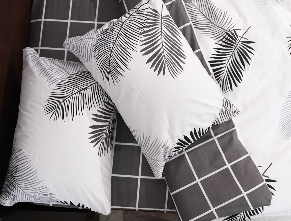 Полуторний набір постільної білизни 150*220 із Бязі "Gold" №152603АВ Черешенка™