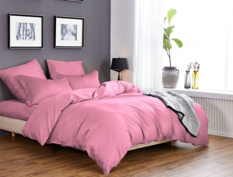 Евро макси набор постельного белья 200*220 из Бязи "Gold" с простынью на резинке №141025 Черешенка™