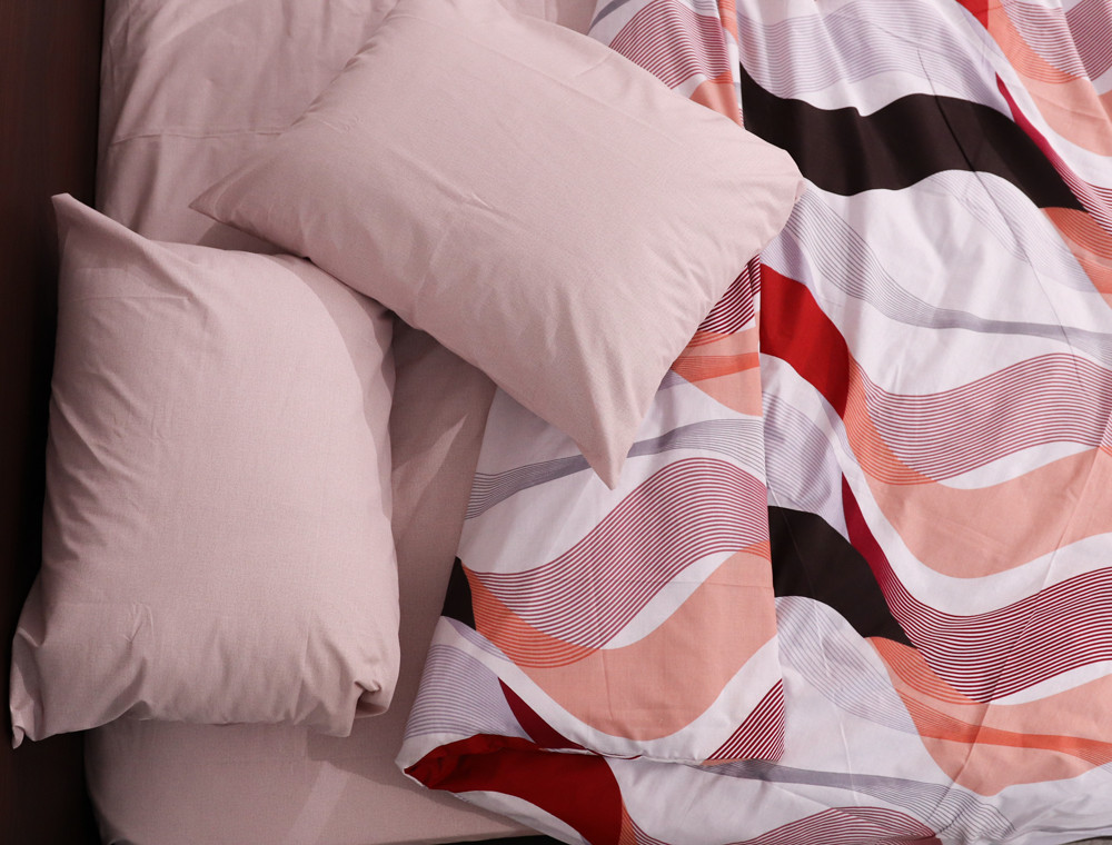 Двоспальний набір постільної білизни 180*220 із Бязі "Gold" №158181AB Черешенка™