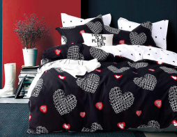 Євро-максі набір постільної білизни 200*220 із Бязі "Gold" №157688AB Черешенка™