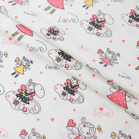 Тканина для постільної білизни Фланель (байка) дитяча FLB1010