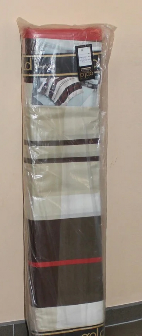 Ткань для постельного белья Бязь "Gold" Lux "Клеточка"  GL658