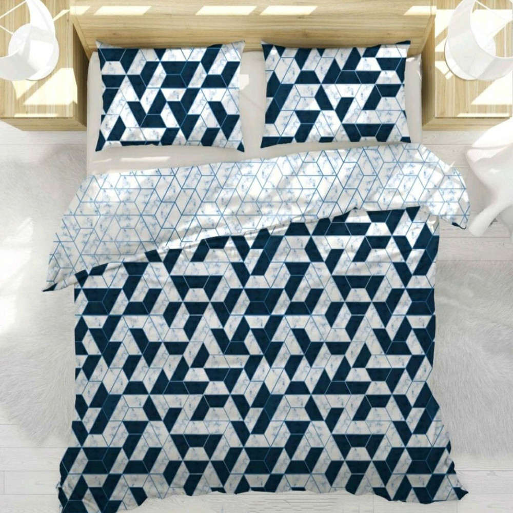 Тканина для постільної білизни Сатин S1303 (A+B) - (50м+50м)