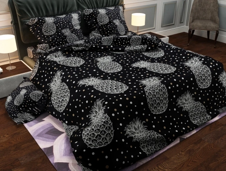 Тканина для постільної білизни 220 см на метраж Бязь "Gold" Lux GL1535B