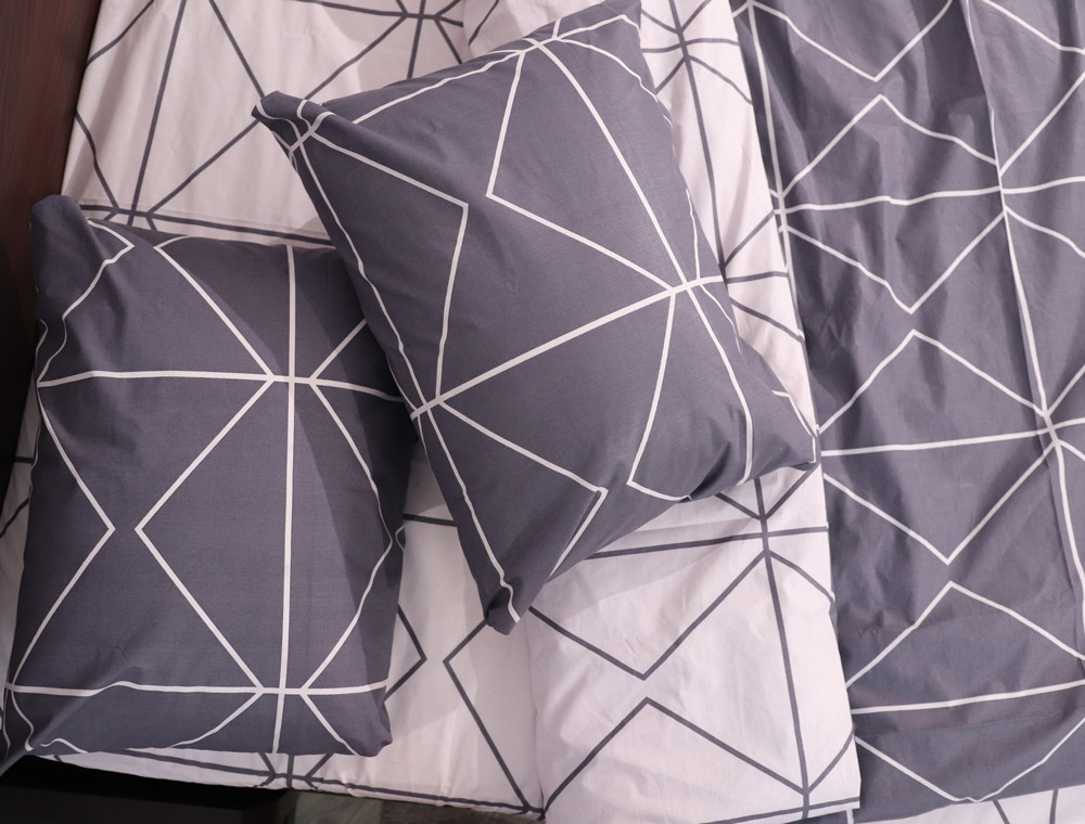 Двоспальний набір постільної білизни 180*220 із Бязі "Gold" №15867AB Черешенька™