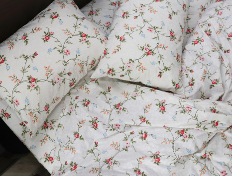 Семейный набор хлопкового постельного белья из Бязи "Gold" №157300 Черешенка™