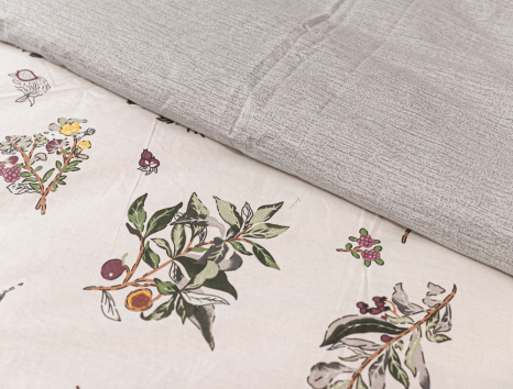 Євро-максі набір постільної білизни 200*220 із Бязі "Gold" №153570АВ Черешенка™