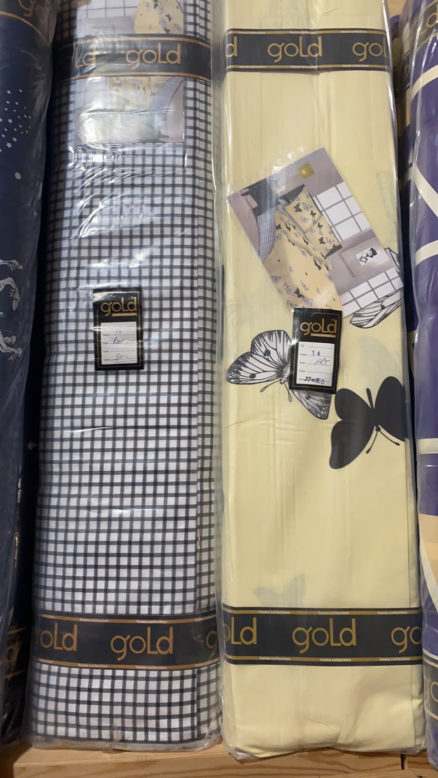 Ткань для постельного белья Бязь "Gold" Lux GL7649 (A+B) - (50м+50м)