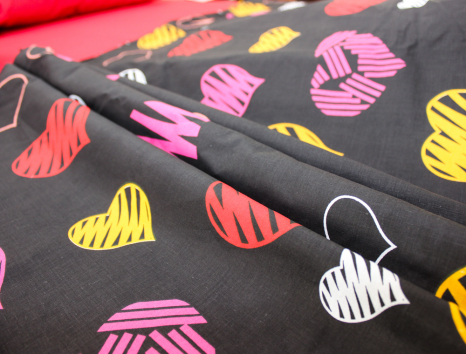 Євро-максі набір постільної білизни 200*220 із Бязі "Gold" №154219AB Черешенка™