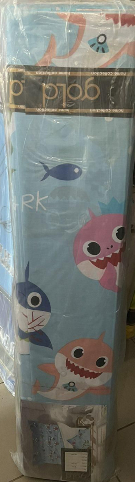 Тканина для постільної білизни Бязь "Gold" Lux дитяча GLB330blue